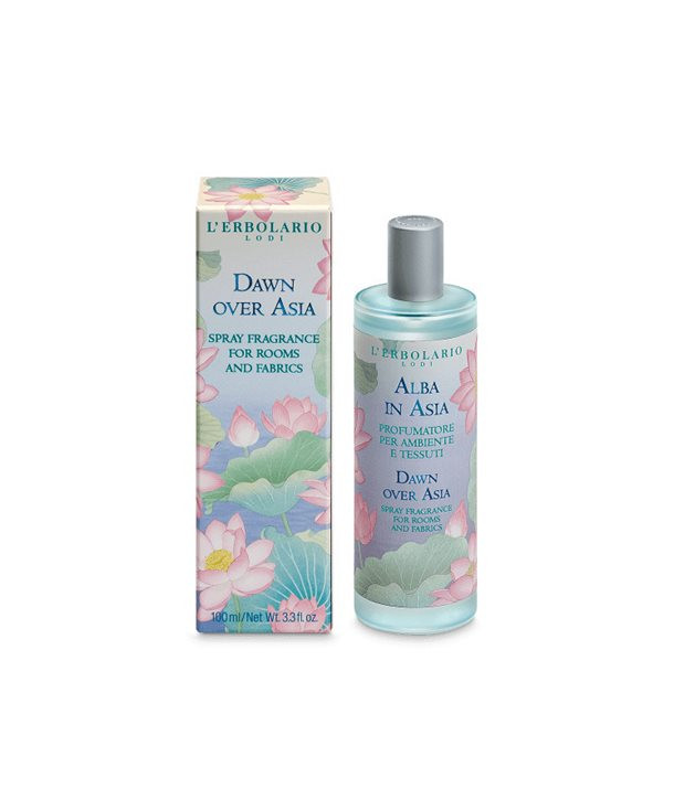 L'ERBOLARIO ALBA IN ASIA SPRAY FRAGRANCE FOR ROOMS AND FABRICS 100ml