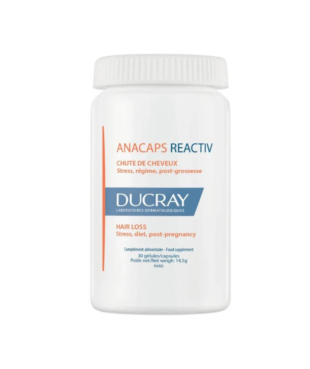 DUCRAY ANACAPS REACTIV 30 CAPS