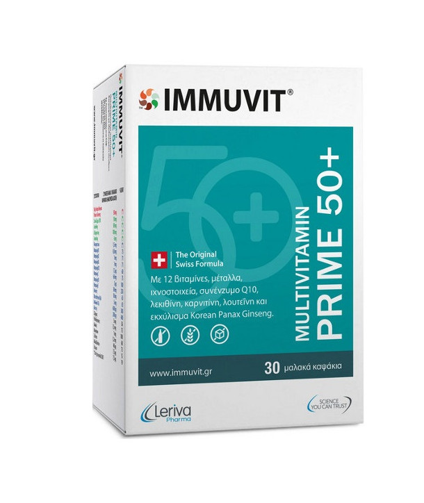 LERIVA IMMUVIT PRIM 50+ 30 CAPS