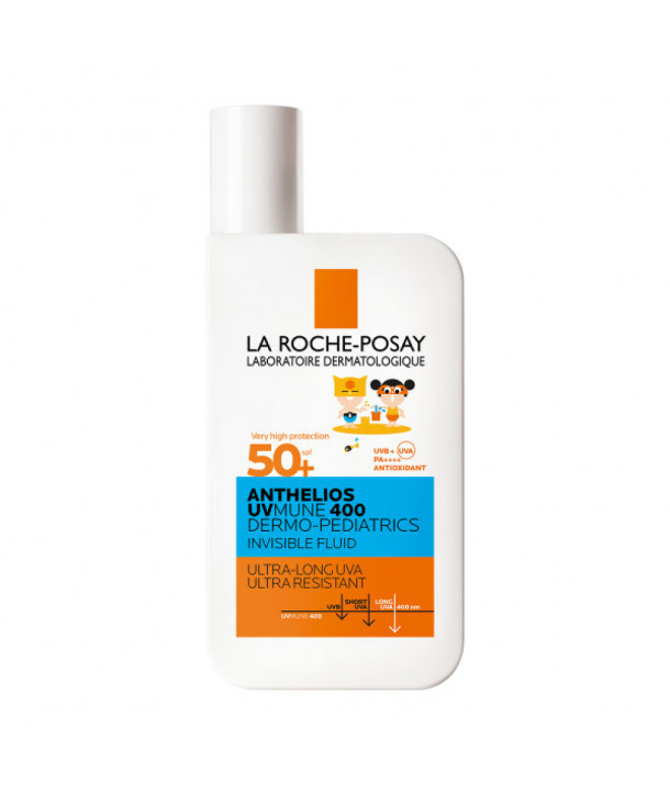 LA ROCHE POSAY ANTHELIOS UVMUNE 400 DERMOPEDIATRICS INVISIBLE FLUID SPF50 50ml