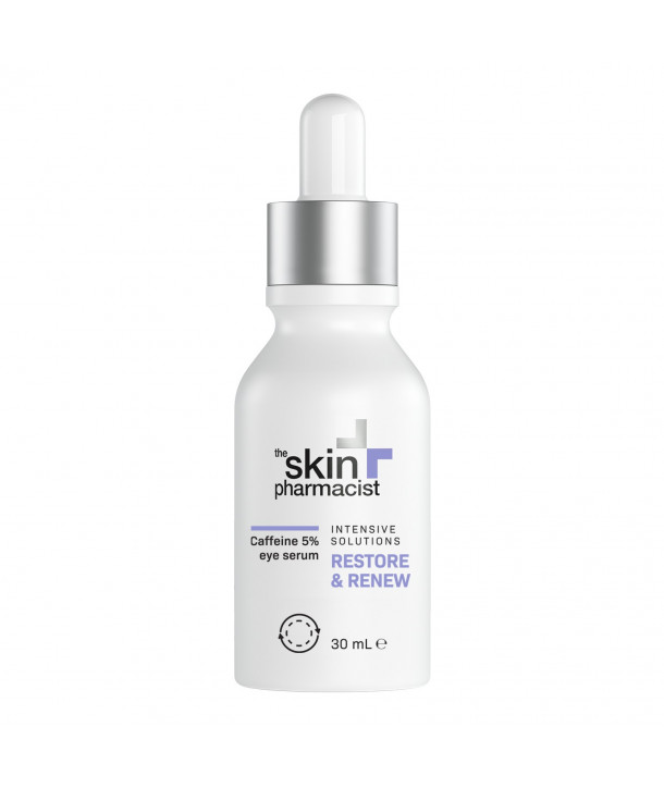 THE SKIN PHARMACIST RESTORE & RENEW CAFFEINE 5% EYE SERUM 30ml