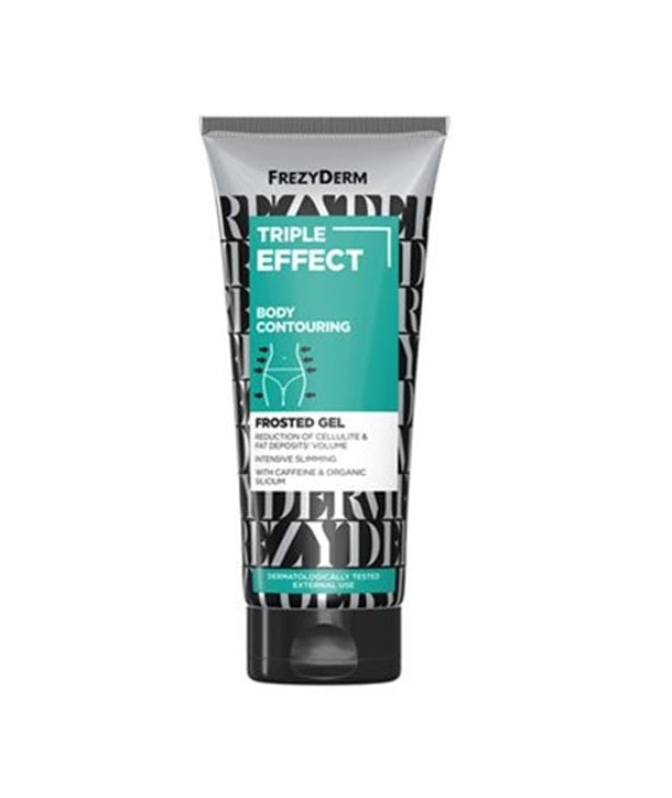FREZYDERM TRIPLE EFFECT BODY CONTOURING FROSTED GEL 200ml