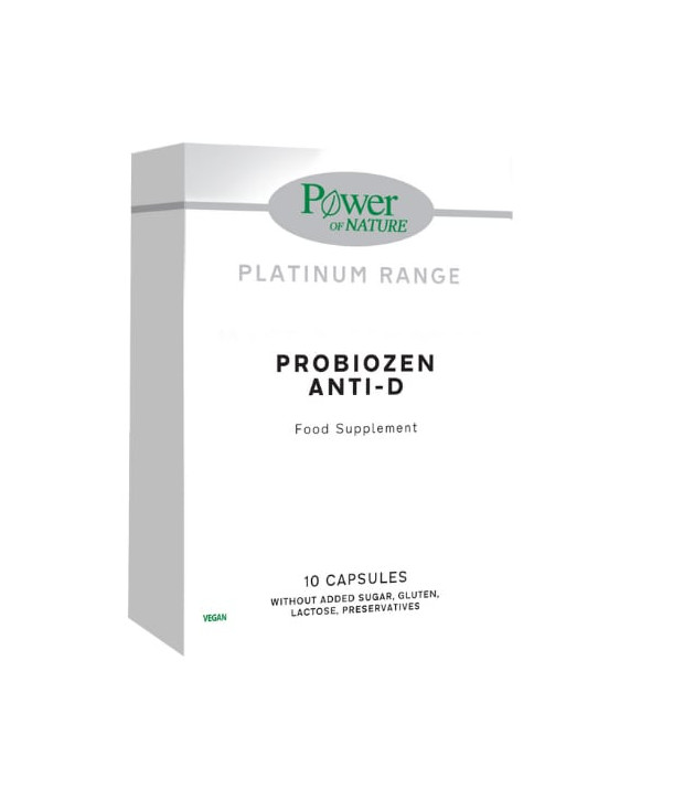 POWER HEALTH PLATINUM RANGE PROBIOZEN ANTI-D 10 CAPS