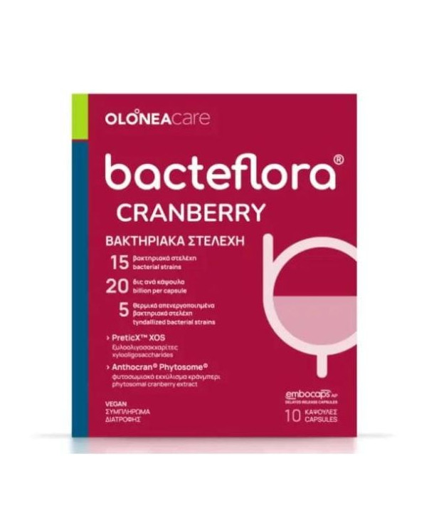 OLONEA BACTEFLORA CRANBERRY 10 CAPS
