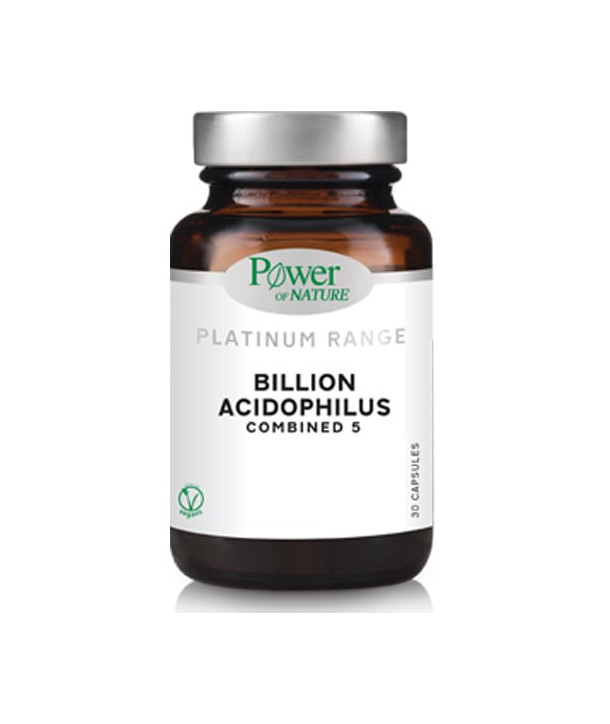 POWER HEALTH PLATINUM RANGE BILLION ACIDOPHILUS COMBINED 5 30 CAPS
