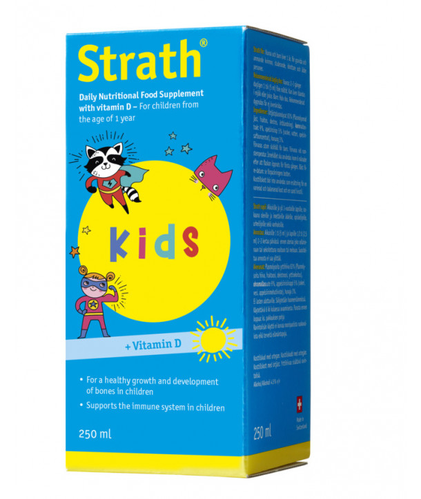 STRATH KIDS + VITAMIN D 250ml