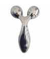 3D MASSAGE ROLLER SILVER