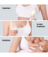 MEDELA 3 IN 1 NURSING & PUMPING BRA WHITE