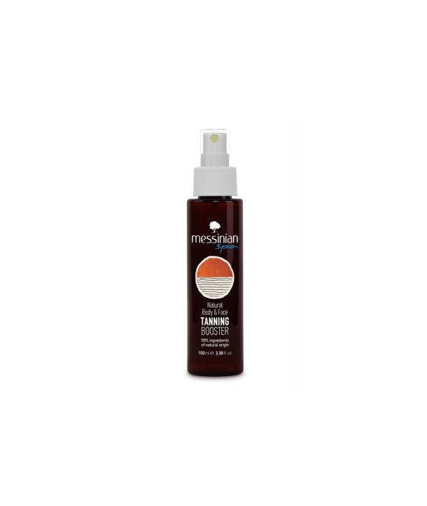 MESSINIAN SPA NATURAL BODY FACE TANNING BOOSTER 100ml