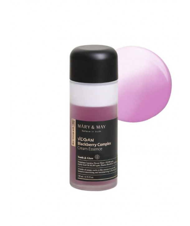 MARY & MAY VEGAN BLACKBERRY COMPLEX CREAM ESSENCE 140ml