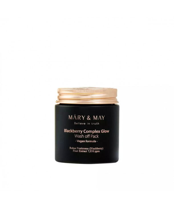 MARY & MAY BLACKBERRY COMPLEX GLOW WASH OFF PACK 125gr
