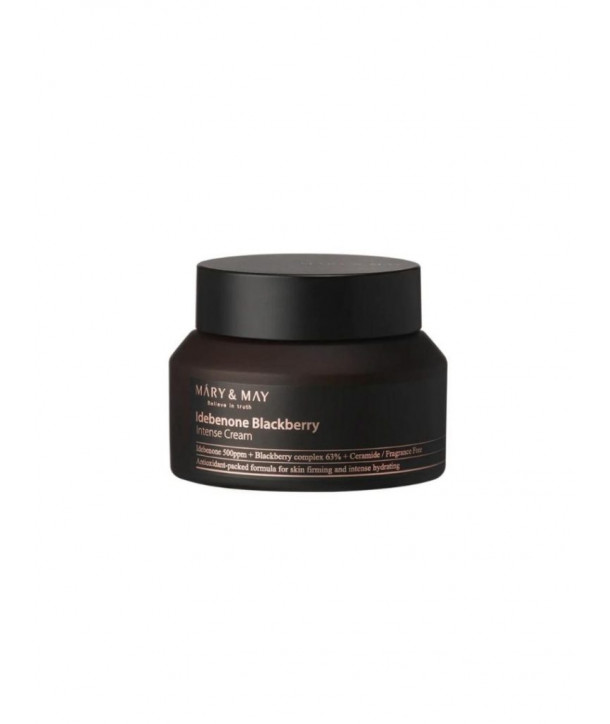 MARY & MAY IDEBENONE & BLACKBERRY INTENSE CREAM 70gr