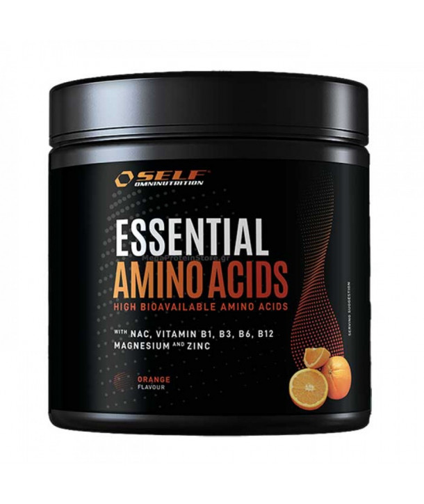 SELF OMNINUTRITION ESSENTIAL AMINO ACIDS ORANGE FLAVOUR 200gr