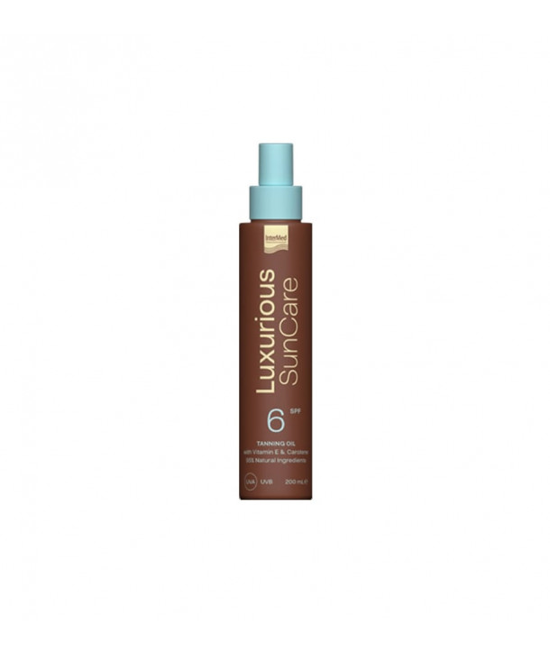 INTERMED LUXURIOUS SUN CARE TANNING OIL SPF6 200ml