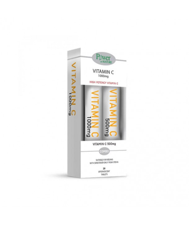 POWER HEALTH VITAMIN C 1000mg WITH STEVIA & FREE VITAMIN C 500mg