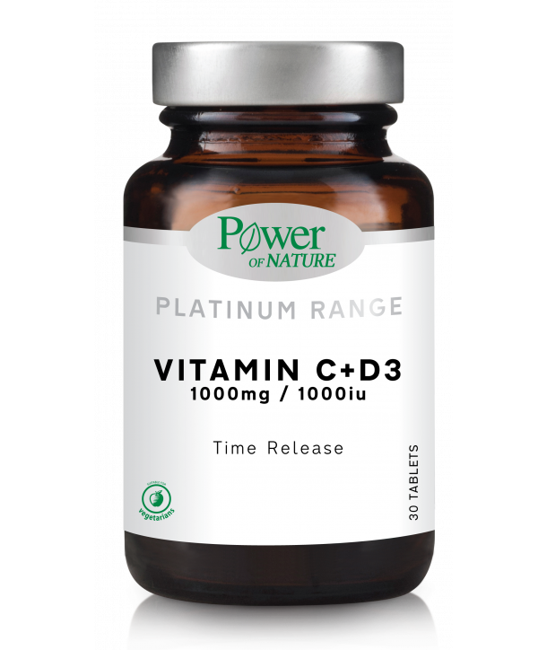 POWER HEALTH CLASSICS PLATINUM VITAMIN C 1000mg & D3 1000IU 30 TABS