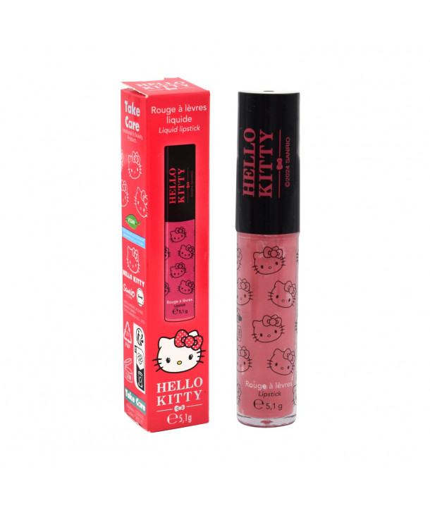 TAKE CARE Hello Kitty Υγρό Κραγιόν Ροζ 5ml