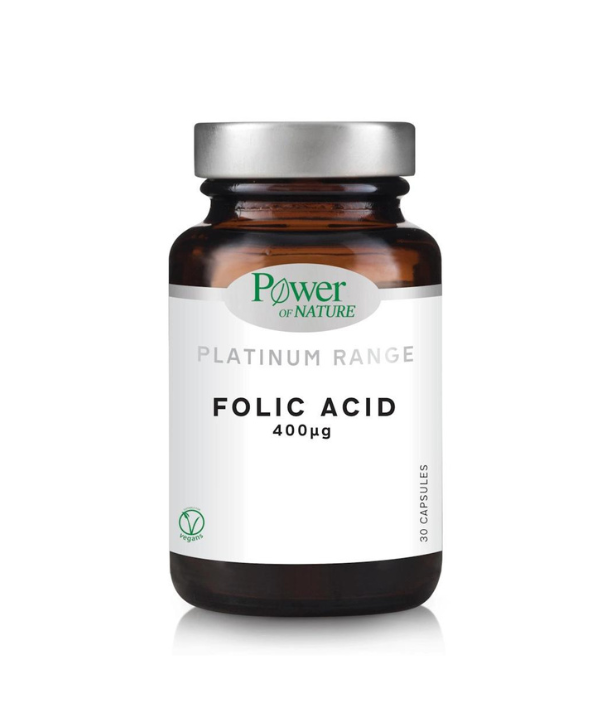 POWER HEALTH PLATINUM RANGE FOLIC ACID 400μg 30 CAPS