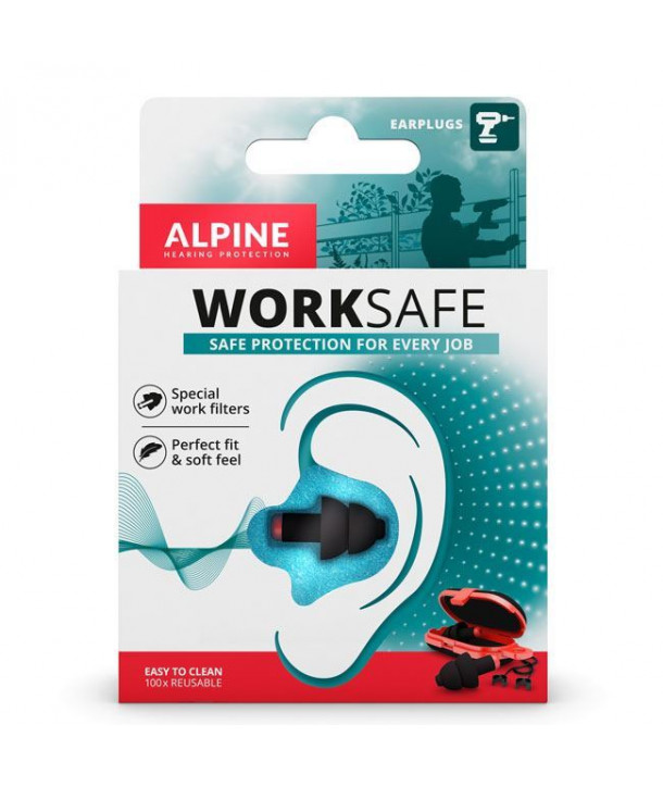 ALPINE WORKSAFE ΩΤΟΑΣΠΙΔΕΣ ΓΙΑ ΕΡΓΑΣΙΑ 1 ΖΕΥΓΑΡΙ