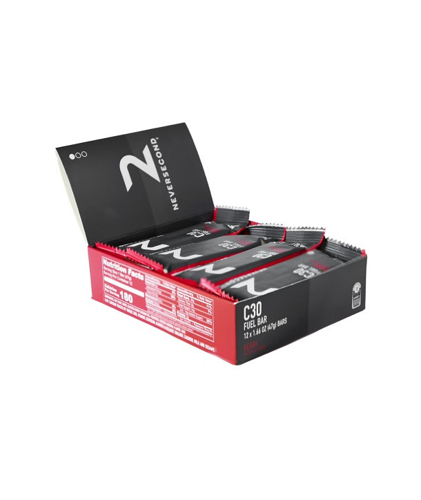 NEVERSECOND C30 Fuel Bar Berry 12 x 47g