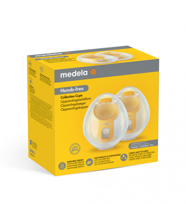 MEDELA HANDS FREE COLLECTION CUPS SET FOR SWING MAXI