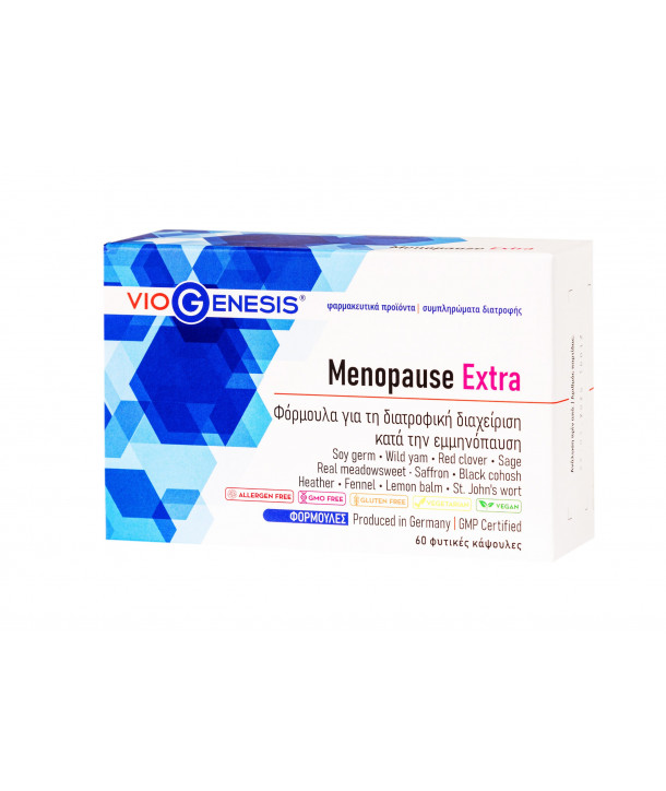 VIOGENESIS MENOPAUSE EXTRA 60 CAPS