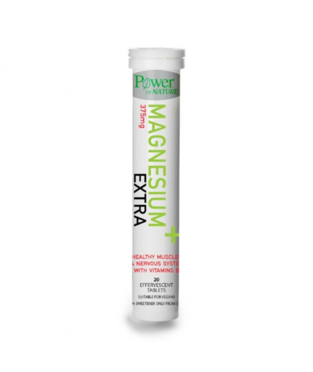 POWER HEALTH MAGNESIUM EXTRA 375mg 20 EFFERV.TABS