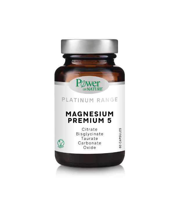 POWER HEALTH PLATINUM RANGE MAGNESIUM PREMIUM 5 PLUS B6 60 CAPS