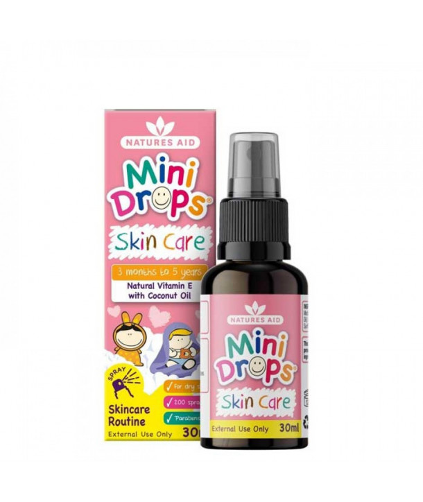 NATURES AID MINI DROPS SKIN CARE 30ml