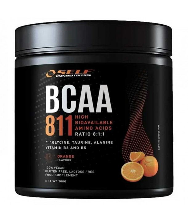 SELF OMNINUTRITION BCAA 8:1:1 200GR ORANGE FLAVOUR