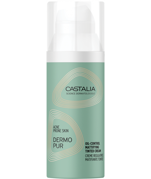 CASTALIA DERMOPUR OIL-CONTROL MATTIFYING TINTED CREAM 50ml