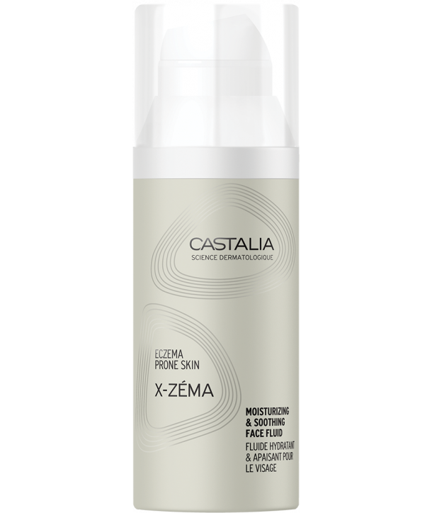 CASTALIA X-ZEMA MOISTURIZING & SOOTHING FACE FLUID 50ml