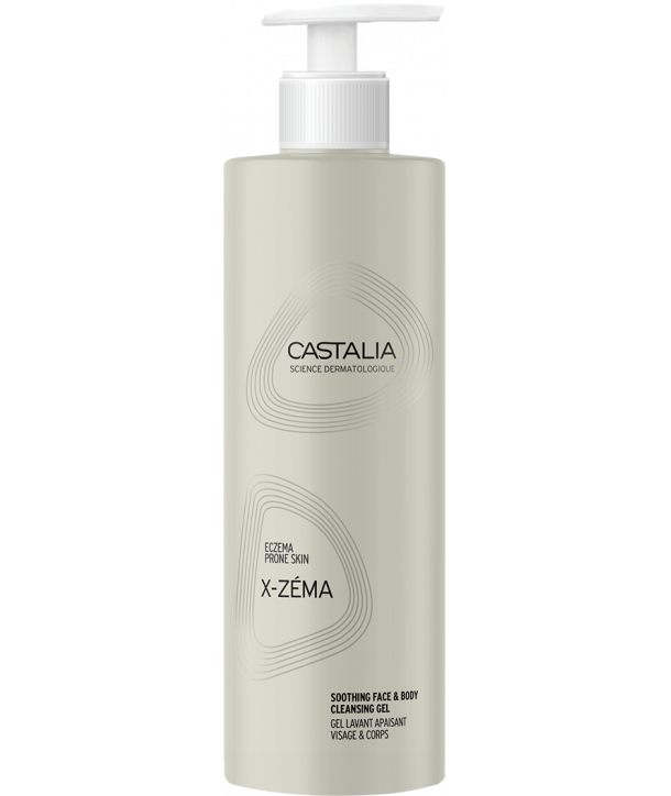 CASTALIA X-ZEMA SOOTHING FACE & BODY CLEANSING GEL 400ml