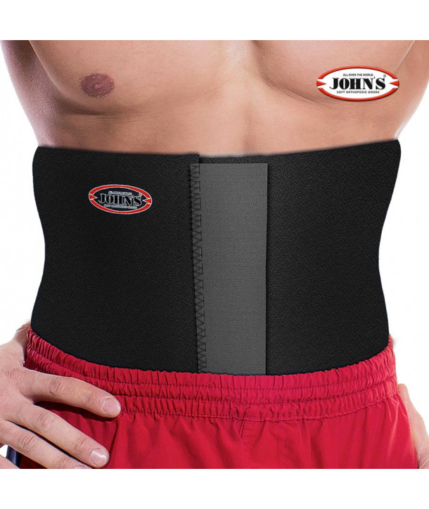 JOHN'S WRAP AROUND BLACK LINE BACK SUPPORT 1 PIECE