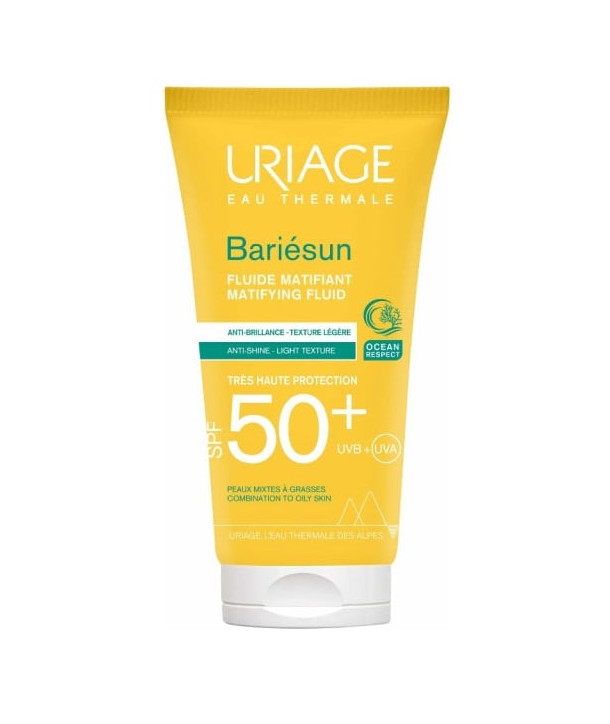 URIAGE BARIESUN ΑΝΤΗΛΙΑΚΗ ΠΡΟΣΩΠΟΥ ΓΙΑ ΜΑΤ ΑΠΟΤΕΛΕΣΜΑ SPF50+ 50ml