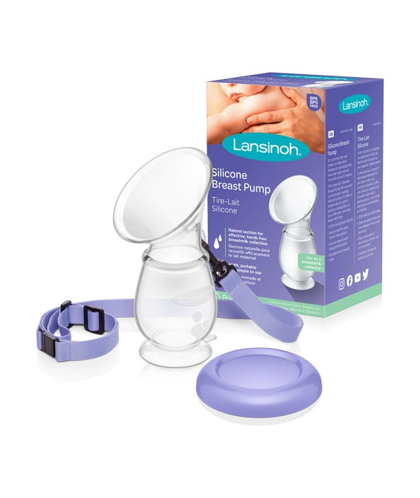 LANSINOH SILICONE BREAST PUMP 1 PIECE