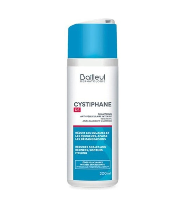 BAILLEUL DERMATOLOGIE CYSTIPHANE DS INTENSIVE ANTI DANDRUFF SHAMPOO 200ml