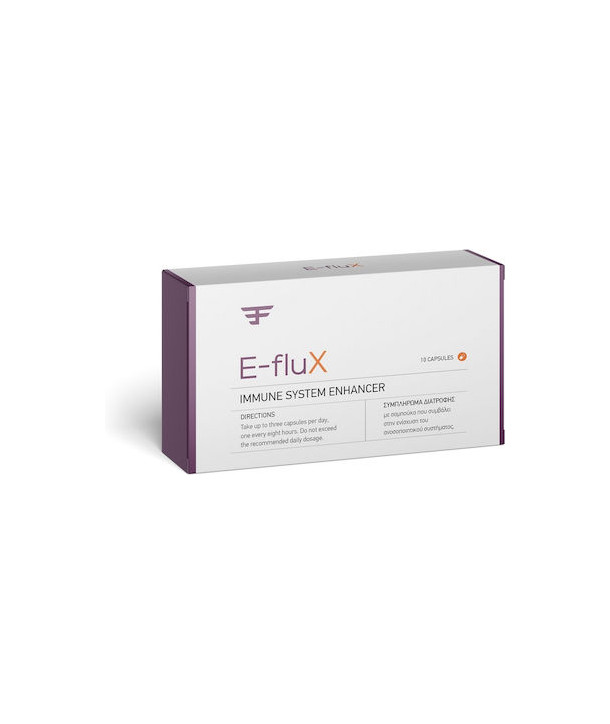 LIFENEST E-FLUX IMMUNE SYSTEM ENHANCER ELDERBERRY VITAMIN C+D3 PROPOLIS 10 CAPS
