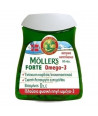 Moller's Forte Μουρουνέλαιο Μίγμα Ιχθυελαίου & Μουρουνέλαιου Πλούσιο σε Ω3 Λιπαρά Οξέα, 60 caps