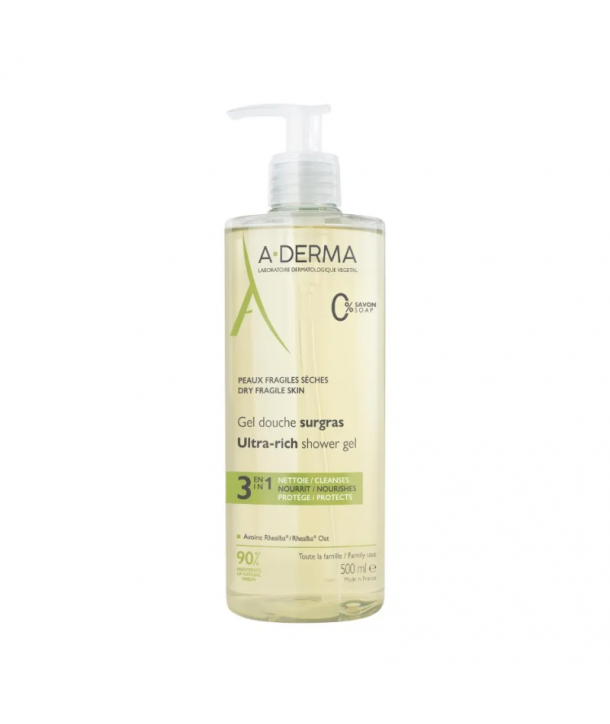 ADERMA ULTRA RICH SHOWER GEL 500ml