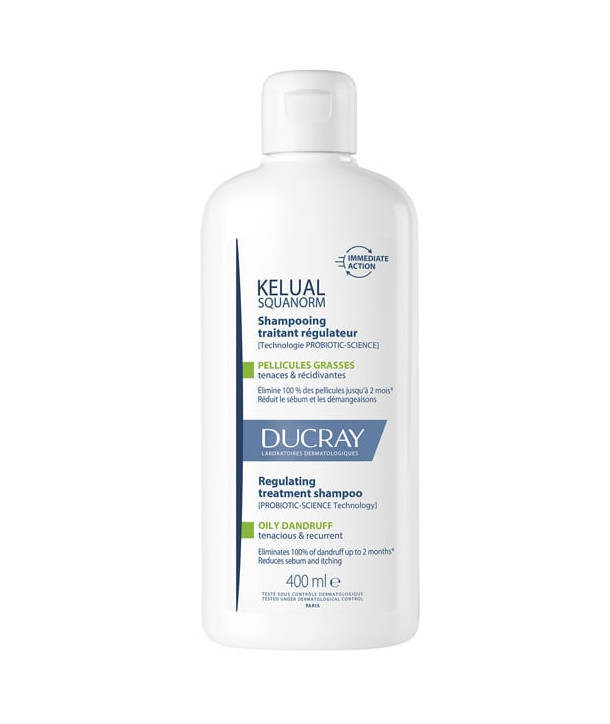 DUCRAY KELUAL SQUANORM OILY DANDRUFF 400ml