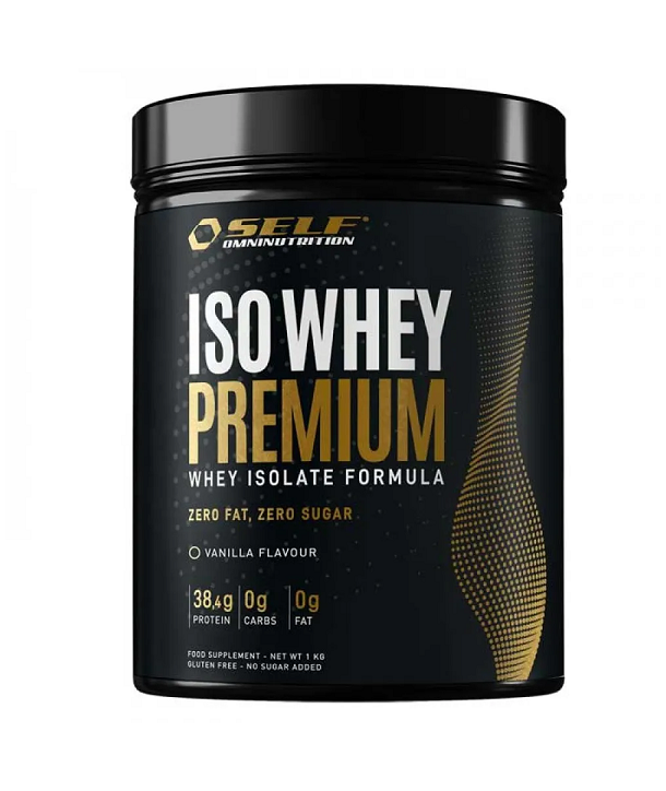 SELF OMNINUTRITION ISO WHEY PREMIUM VANILLA FLAVOUR 1kg