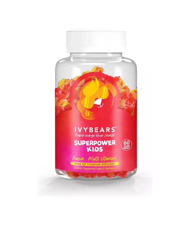 IvyBears Superpower Kids 60 GUMMIES