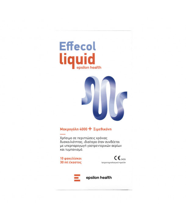 EPSILON HEALTH EFFECOL LIQUID 10 SACHETS x 30ml
