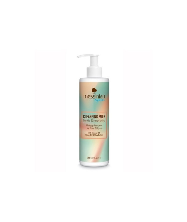 MESSINIAN SPA CLEANSING MILK GENTLE & NOURISHING MAKEUP REMOVER FOR FACE & EYE 250ml