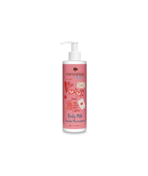 MESSINIAN SPA VANILLA MACADAMIA BODY MILK 250ml