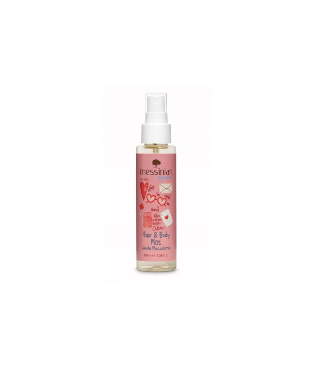 MESSINIAN SPA VANILLA MACADAMIA HAIR BODY MIST 100ml