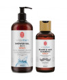 Vican Wise Men Shower Gel Spicy 500ml & FREE Vican Wise Men Beard & Hair Shampoo Spicy 200ml