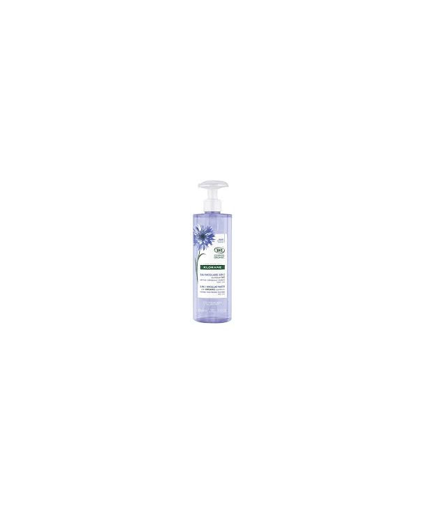 Klorane 3in1 Micellar Water Διφασικό Νερό για την Αφαίρεση του Αδιάβροχου Μακιγιάζ με Βιολογική Κυανή Κενταύρια, 400ml