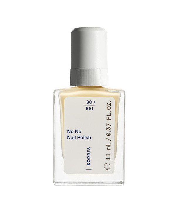 Korres No No Nail Polish 32 Pastel Yellow 11ml